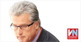 Roger Bader, der Koller für das Eishockeyteam