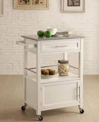 white kitchen cart island with storage