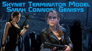 The sarah connor chronicles (2008) was born in 1973. Skynet Terminator Model Sarah Connor From Terminator Genisys Youtube
