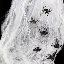 Making your own cobwebs is easy! Amazon Com Camlinbo 1000sqft Spider Web With 60 Fake Spiders Included Halloween Decoration Indoor Outdoor Halloween Spider Cobweb Decoration Outdoor Decor Halloween Outside Decoration Sports Outdoors