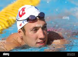 France's Alain Bernard during a training session at the 'Open de Paris de  natation' in Paris, France