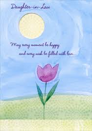 Find birthday flowers for your daughter and help her celebrate turning another year older. Blue Sky Die Cut Sun Window Purple Flower Birthday Card For Daughter In Law Ebay