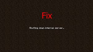 Is minecraft getting shut down. How To Fix Minecraft Forge Shutting Down Internal Server Easy Youtube