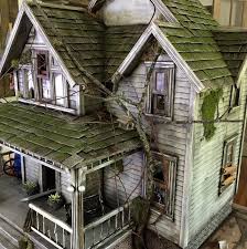House and car coloring pages. Artist Juli Steel S Abandoned Dollhouses Are Miniature Haunted Houses