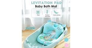 According to the consumer product safety commission (cpsc), these products are not intended to be a substitute for parental this model sports a sleek and sturdy design, and the angled seat is made from a soft material that is gentle on baby's skin. Dick Smith Baby Bath Pad Tub Pillow Air Cushion Floating Soft Seat Infant Anti Slip Baby Bathing Grooming Bath Tubs