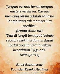 Doa minta rezeki dan petunjuk yang bersumber dari hadits tentang rezeki hr. Misteri Rezeki Motivasi