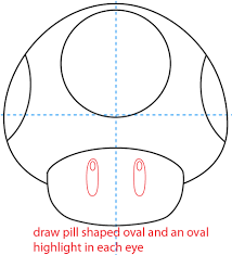 Mario mushroom extra life perler bead pattern. How To Draw The Mushroom From Nintendo S Super Mario Bros With Easy Steps How To Draw Step By Step Drawing Tutorials