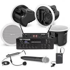 Another best conference room microphone is from cmteck. Conference Room Sound System With 4 Bose In Ceiling Speakers Bluetooth Mixer Amplifier And Wireless Microphone System