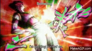 Schwing Creepy Hisoka Hunter X Hunter On Make A Gif Lift your spirits with funny jokes, trending memes, entertaining gifs, inspiring stories, viral videos, and so much. schwing creepy hisoka hunter x