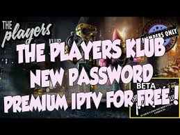 All ppv channels updated weekly with specific titles & many categories for vip channels that you never find anywhere else. The New Password For The Free Iptv Kodi Addon Players Klub Is Dimitrology