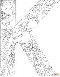 Remember to only colour the pictures that start with the letter k. Letter K Coloring Page Free Printable Coloring Pages Coloring Home