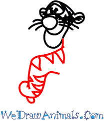 He is an orange bouncing tiger that is always happy, and his creation was. How To Draw Tigger From Winnie The Pooh