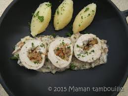 En Manque D Idees Pour Noel Je Vous Presente De Succulentes Ballotines De Poulet Aux Girolles Et Champignons D Recettes De Cuisine Poulet Ballotine De Poulet
