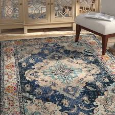 Annabel Area Rug Navy Blue Area Rug Light Blue Area Rug Area Rugs