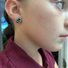 Cute Kitty Cat-oorbellen // Kawaii kattenoorbellen // Leuke oorbellen //  Leuke oorbellen // Titanium oorbellen // Oorknopjes