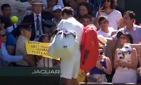 Open, spending the most time — 15 minutes. Roger Federer Makes Dream Come True For Young Indian Origin Tennis Fan