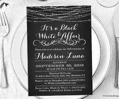 Black And White Party Invitations Its A Black And White Affair Party Invitations Black And White Invitation Printable Black Invitation Party Invitations Printable Party Invitations