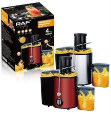 Extractor de frutas para jugos *Raf* Máquinas exprimidoras, Exprimidor  Exprimidor eléctrico de acero inoxidable Máquina multifuncional de 2  velocidades Licuadora-blanco-us Bebida Extractor de vegetales Jugo Fruta  Cítricos 220 V RD$3,150 (Envió incluido