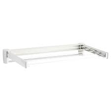 Fold Away Wall Mounted Clothes Drying Rack The Container Store