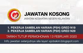 Tingkat 5, wisma persekutuan, 15590 kota baharu, kelantan darul naim, malaysia. Jawatan Kosong Jkn Kelantan Februari 2020 Kelantan Mobile Boarding Pass