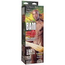 Amazon.com: Doc Johnson Bam Huge Realistic Cock black : Health & Household