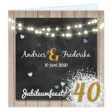 40 Jaar Getrouwd Tips Voor Het Organiseren Van Een Feest