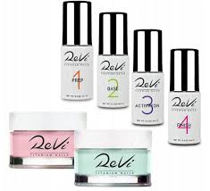 Revi Set Do Manicure Tytanowego 2x Puder 4 Preparaty Ladiosa Pl