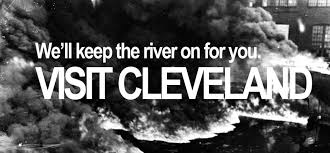 Image result for burning river images