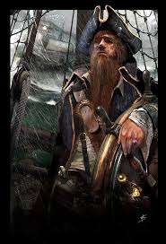 Captain Barbossa By Benjamin Carre Guerrier Elfe Pirate Corsaire