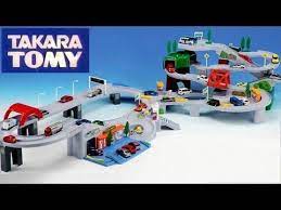 3 tomica playsets highway pursuit speedway tomy auto parking garage w disney pixar cars 2 takara tomy disney pixar cars tomy