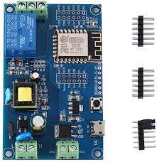 Using a relay with the esp8266 is a great way to control ac household appliances remotely. Esp8266 Esp 12f Relay Module Ac 220v Dc 12v Wifi Relay Switch Esp 12f Remote Control Smart Home Controls Indicators Solid State Relays
