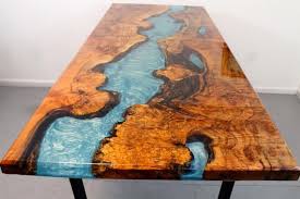 River Table Dining Tables Etsy Dining Table Minimalist Furniture Design Resin Table