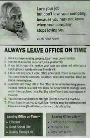  I Stopped Staying Late At The Office After Reading This Work Quotes Inspirational Quotes Words
