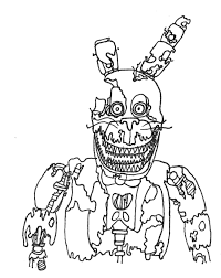 Fnaf is the abreviation of five nights at freddy 2 or five nights at freddy 3, fnaf 3. Fnaf Coloring Sheets 2019 Activity Shelter