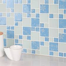 light bule crystal glass mosaic tile