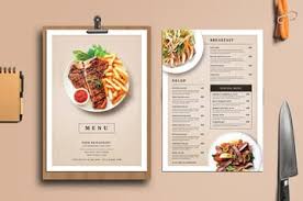 Plantillas de papel pautado, tablatura y diagramas. 27 Plantillas Para Menu De Restaurante Con Disenos Creativos