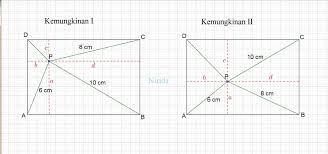 Diketahui Persegi Panjang Abcd Terdapat Titik P Sedemikian Sehingga Pc 8cm Pa 6cm Dan Pb Brainly Co Id