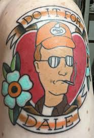 Dale tattoo : r/KingOfTheHill