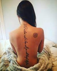 Tattoo Frases Inspirational Tattoos Quotes Quotation Tattoos For Women And Men Meaningful Tattoo Spine Tattoos For Women Spine Tattoos Inspirational Tattoos