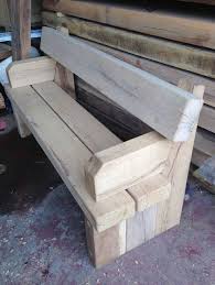 branson leisure cranham green oak seat 2 of 3 rustic outdoor furniture diy outdoor furniture build outdoor furniture