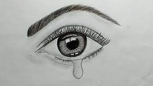 Choose your favorite eye crying drawings from millions of available designs. Pencil Drawing Tutorial How To Draw A Crying Eye With Pencil Sketch For Beginners Drawing Ideas And Tut Crying Eye Drawing Drawing Tutorial Eyeball Drawing