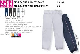 Big League Girls Pant By Badger Sport Style Number 2303