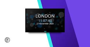 Digital world clock with seconds. World Clock App Guide Best Cloud Based Digital Signage Fugo