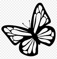 Butterfly Black And White Clipart Download Free Images Butterfly Svg Files Free Free Transparent Png Clipart Images Download