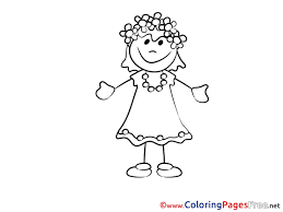These super cute, free printable valentines day coloring pages are an easy valentines day activity for preschoolers. Printable Coloring Pages For Free Beautiful Girl
