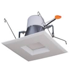 Satco 6 In 15w Square Led Recessed Downlight Dimmable 1000 Lm 120v 2700k White Satco 15wled 5 6 Sq 27k 120v Homelectrical Com