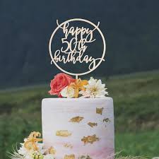 From the theme to the decorations, make a plan and set a budget to stay on track from beginning to 50th birthday celebration cake for mom! Happy 50th Birthday Cake Topper Thistle And Lace Designs Inc
