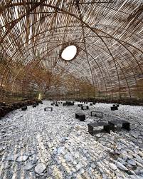 Bamboo Cocoon Taipei In Taipeicity Taiwan Marco Casagrande Constructed A Bamboo Cocoon Bamboo Architecture Bamboo Structure Architecture