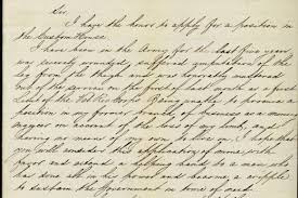 Maybe you would like to learn more about one of these? Letter To The Collector Of Customs From Francis Wernick A Civil War Veteran Detail October 1 1866 Selections From The Philadelphia Custom House Records