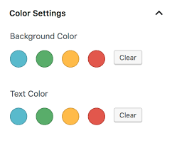 Gutenberg Color Palette And Button Styling Bill Erickson